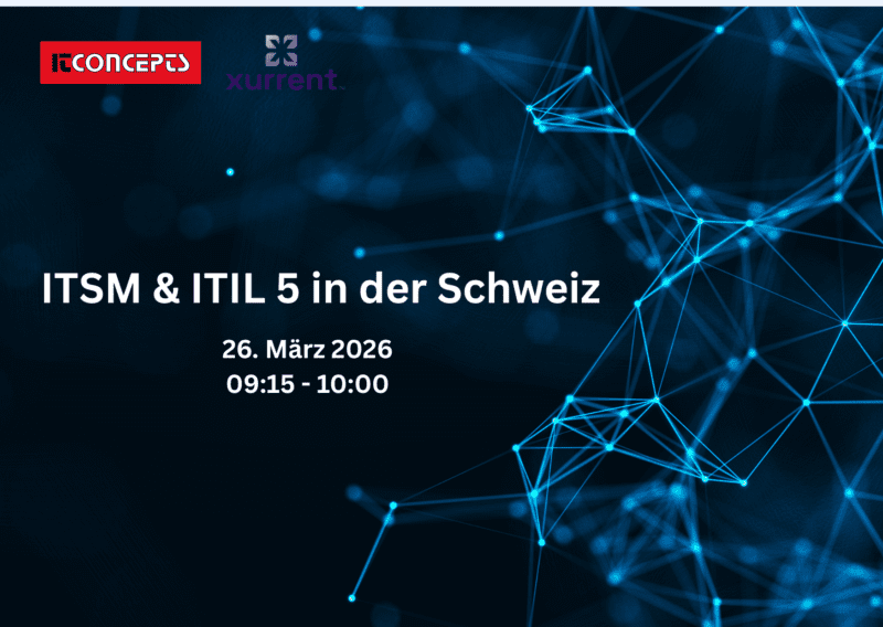 Enterprise Service Management Webinar: ITSM & ITIL 5 in der Schweiz